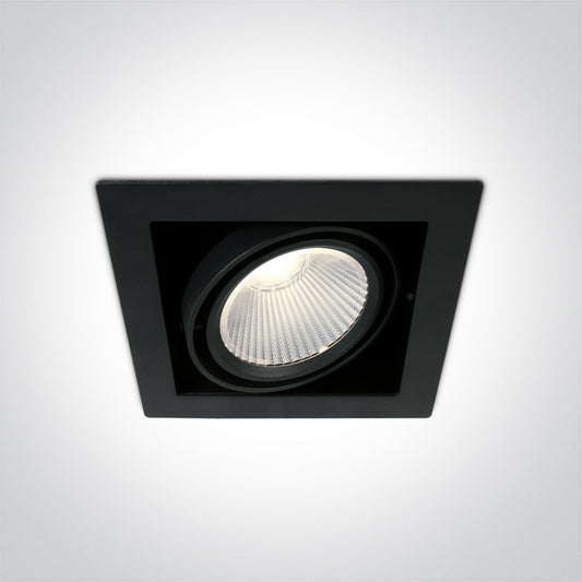 ONE Light LED Downlight 30W 2700lm 4000K CRI90 38° IP20 Black 51130/B/C