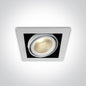 ONE Light LED Downlight 30W 2700lm 3000K CRI90 38° IP20 White 51130/W/W