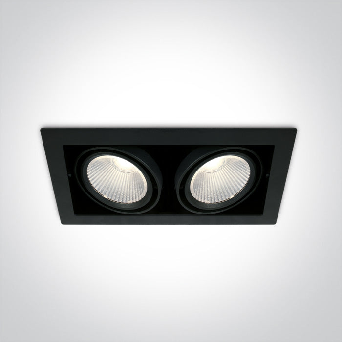 ONE Light LED Downlight 2W 2lm 4000K CRI90 38° IP20 Black 51230/B/C