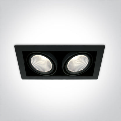 ONE Light LED Downlight 2W 2lm 4000K CRI90 38° IP20 Black 51230/B/C