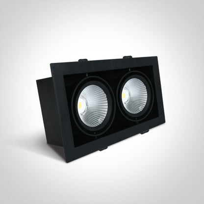 ONE Light LED Downlight 2W 2lm 4000K CRI90 38° IP20 Black 51230/B/C